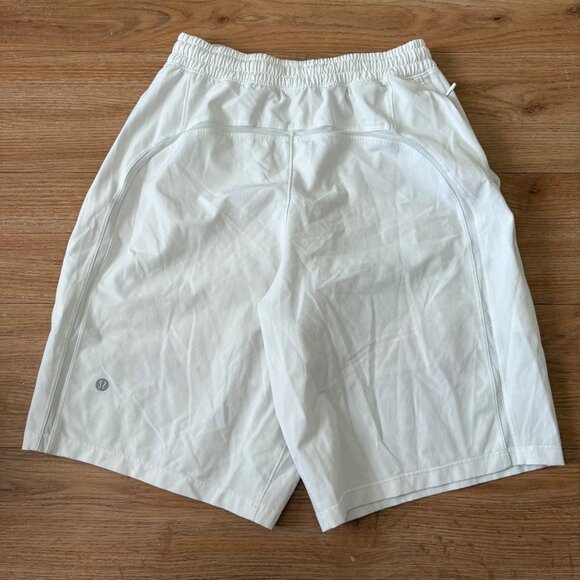 Lululemon Athletic Pace Breaker Lined Short 7” White Men’s Size S - Picture 2 of 9